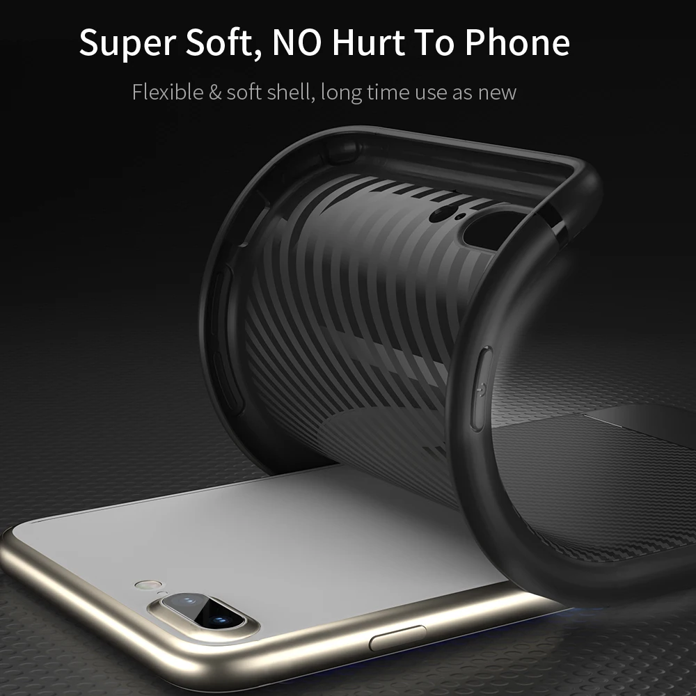 Роскошный чехол Essager для iPhone XS Max XR X 10 8 7 6 6S Plus мягкий накладка из ТПУ iphone Xsmax 8plus 7plus
