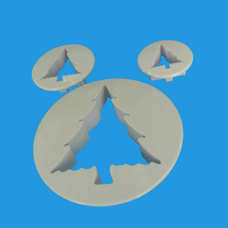 3 шт./компл. пластиковая Рождественская елка печенье резак для выпечки