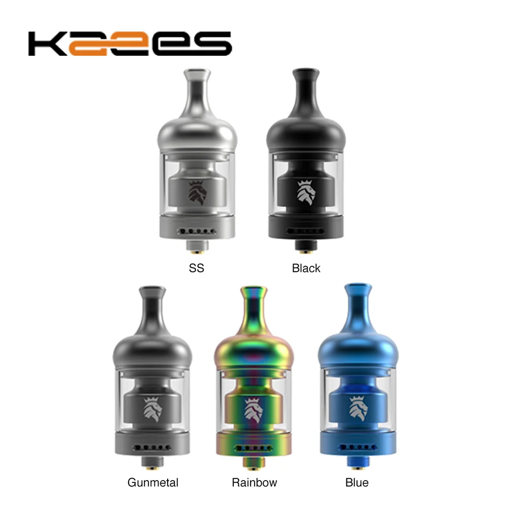 Оригинальный бак KAEES Aladdin MTL RTA Емкость 2 мл с системой быстрого блокировки 22 мм Vape