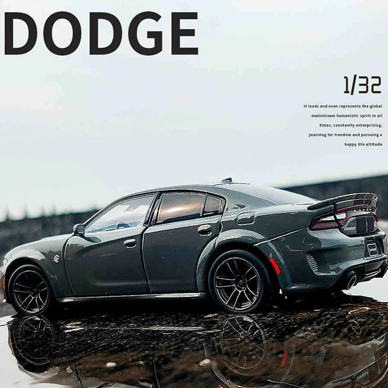 Модель автомобиля Dodge Charger SRT Hellcat из сплава модель на руль коллекция детских