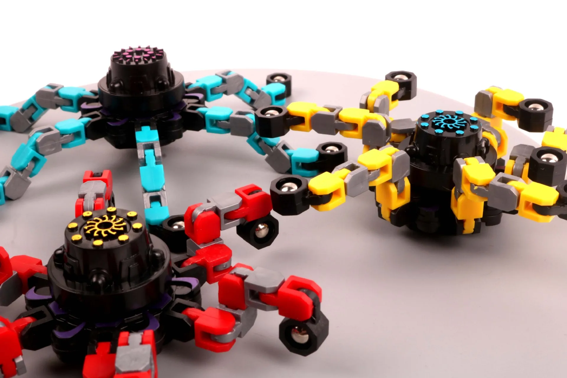 Спиннер для пальцев фиджет-Спиннер ручной гироскоп игрушка велосипедная цепь