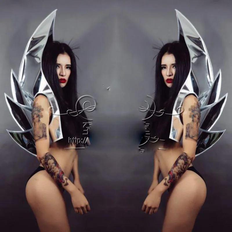 Мужская одежда на плечо с зеркалом золотого и серебряного цвета | Дом сад