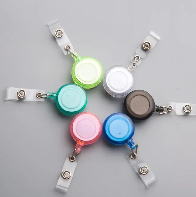 Выдвижной держатель для удостоверения личности 6 цветов|Бейджи и аксессуары| |