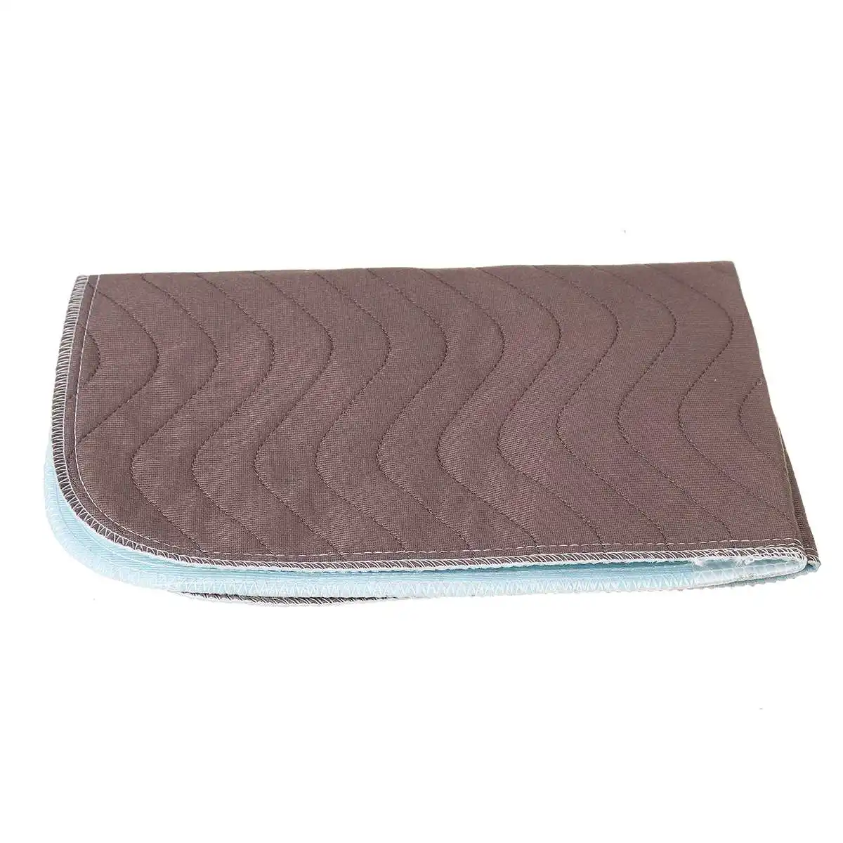 45*60cm Reusable Washable Incontinence Bed Pad Urine Mat Absorbent Wetting Sheet Protector Dry Nursing | Красота и здоровье