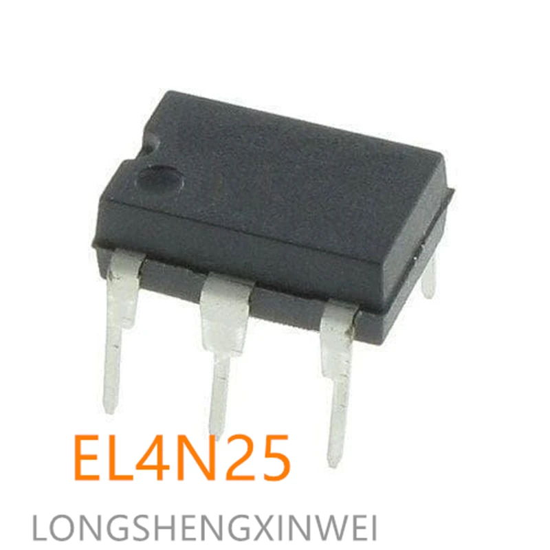 

1 шт. новый оригинальный фотосоединитель EL4N25 4N25 с прямой вставкой фотосоединитель DIP6 фотосоединитель