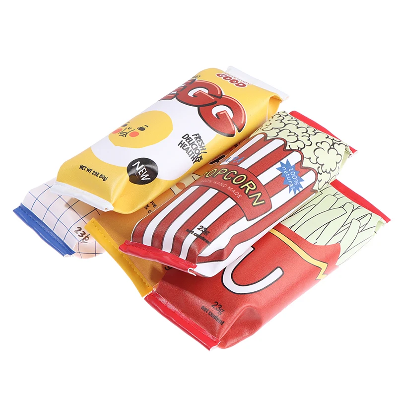 Милый пенал Чехол высокого Ёмкость Еда ручка чехол кошка Карандаш PU