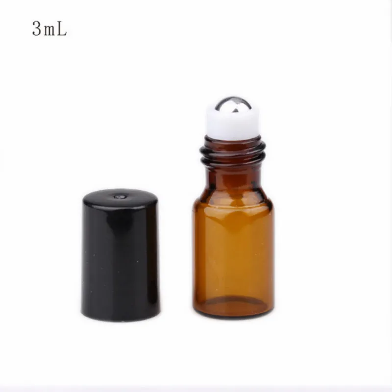 10 шт./лот шариковый ролик для флаконов эфирных масел духов мини роликовая бутылка