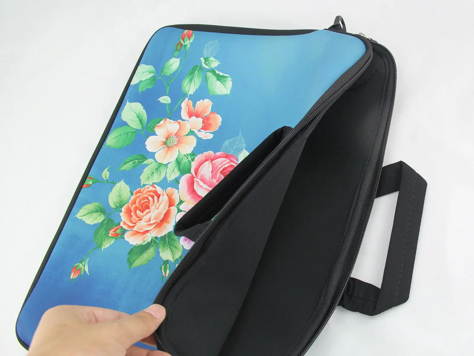 black gun laptop sleeve case 13 3 14 15 6 waterproof notebook briefcase shoulder bag for macbook pro acer xiaomi lenovo ho asus free global shipping