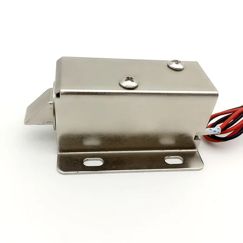 Электрический замок в сборе электромагнитный для ящиков шкафов и дверей