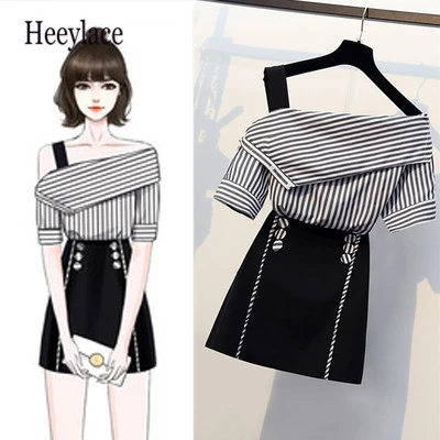 Размера плюс женские офисные комплект из двух предметов летнее платье на одно