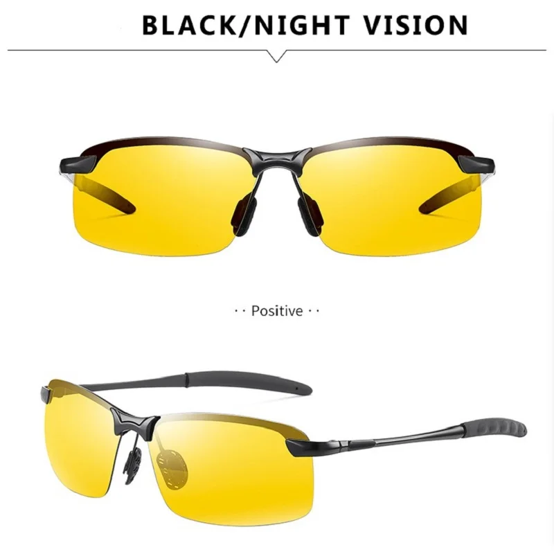 

Classic Polarized Night Vision Glasses Photochromic Sunglasses Driving Fishing Goggle For Driver UV400 Sports Okulary Meskie