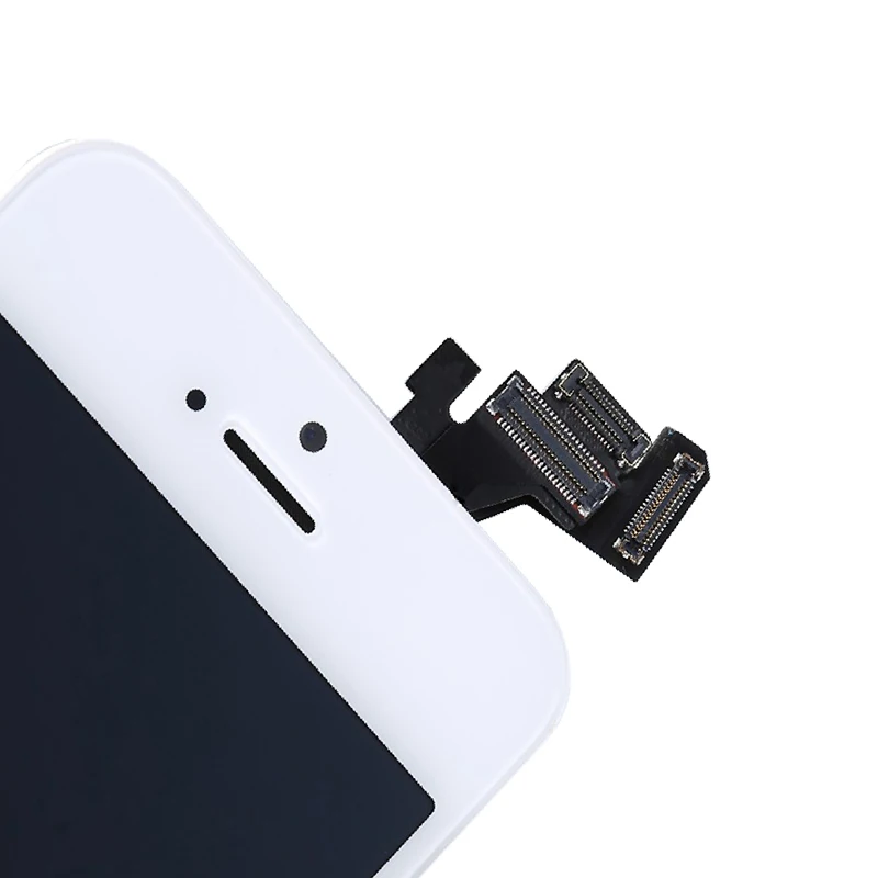 Полная сборка Дисплей для iPhone 5 5c 5S SE ЖК сенсорный экран дигитайзер Замена + кнопка