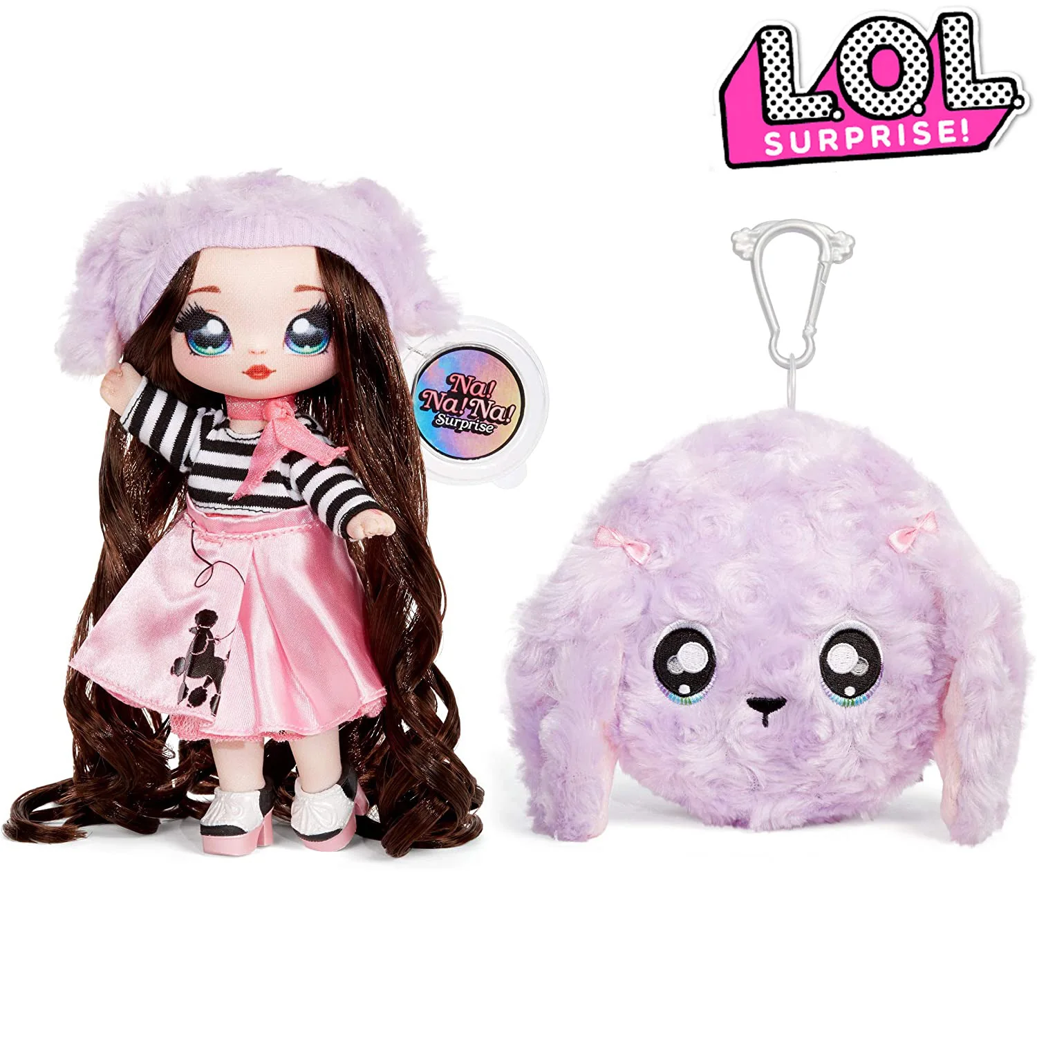 

Lol Surprise Dolls MGA развлечения Na! На! На! Удивительный модный Fifi Le'Fluff кукла Симпатичные плюшевые игрушки кошелек серии 3 детские игрушки