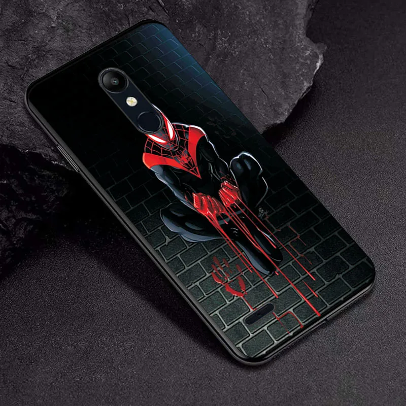 Cute Fashion Phone Case For LG K8 K7 K4 Black TPU Back Cover For LG K8 K10 K40 Case Bumper For LG K12 Plus LG X4 - Цвет: TPUBLK521