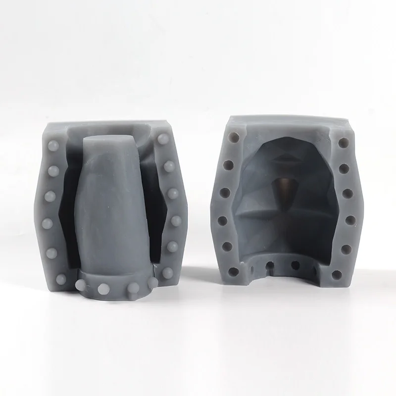 Бетонная статуя цветочный горшок силиконовая форма для цемента скульптура плантатор изготовление прессформы