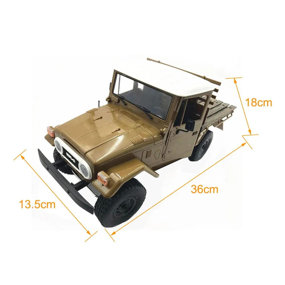 WPL FJ44 1/16 металлические аксессуары для внедорожников игрушечный автомобиль без