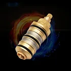 Латунный термостатический клапан, катушка, медный смеситель, картридж, смеситель для ванной, смеситель для душа, смесительный клапан, регулировка температуры смешивания воды