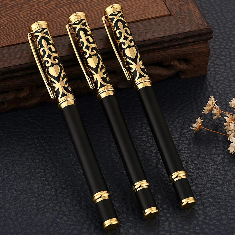 

Hot Selling Brand Full Metal Roller Ballpoint Pen Business Men Luxury Signature Writing Pen Buy 2 Send Gift