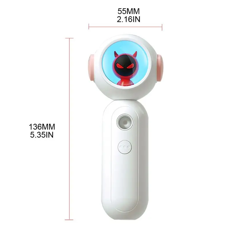 

20ml Portable Handheld Mini Humidifier Cartoon Nano Spray Skin Moisturizing USB Mist Face Spray Facial Body Nebulize Small D0AB