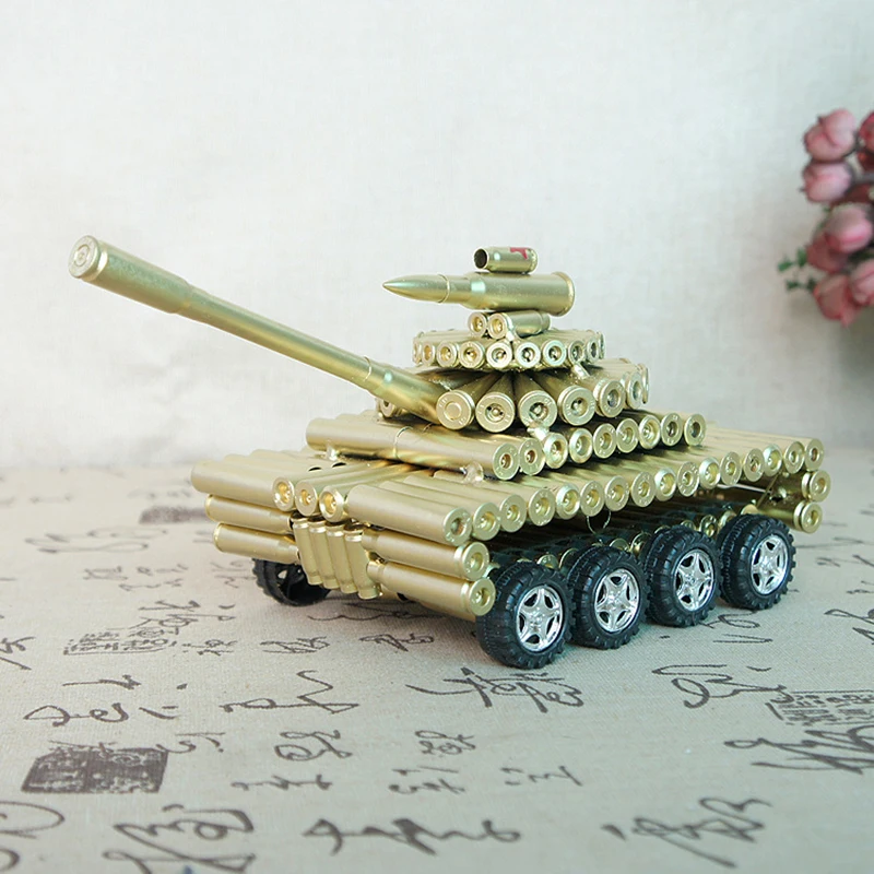 Bullet Model Military Toy Tank Metal New Boy 1 1:48 Cars > 3 Years Old Vehicle Handmade Eight-wheel Education Gift Decoration | Игрушки и