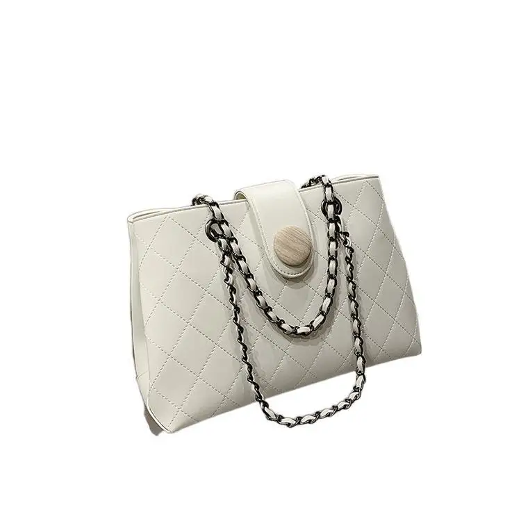 

Bag women 2020 fall/winter new fashion diamond chain large capacity shoulder diagonal bag