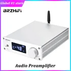 Предусилитель BRZHIFI, Bluetooth 5,0, усилитель звука QCC3008 SBC, предусилитель звука HiFi, усилитель звука с высоким и низким контролем, выход RCA