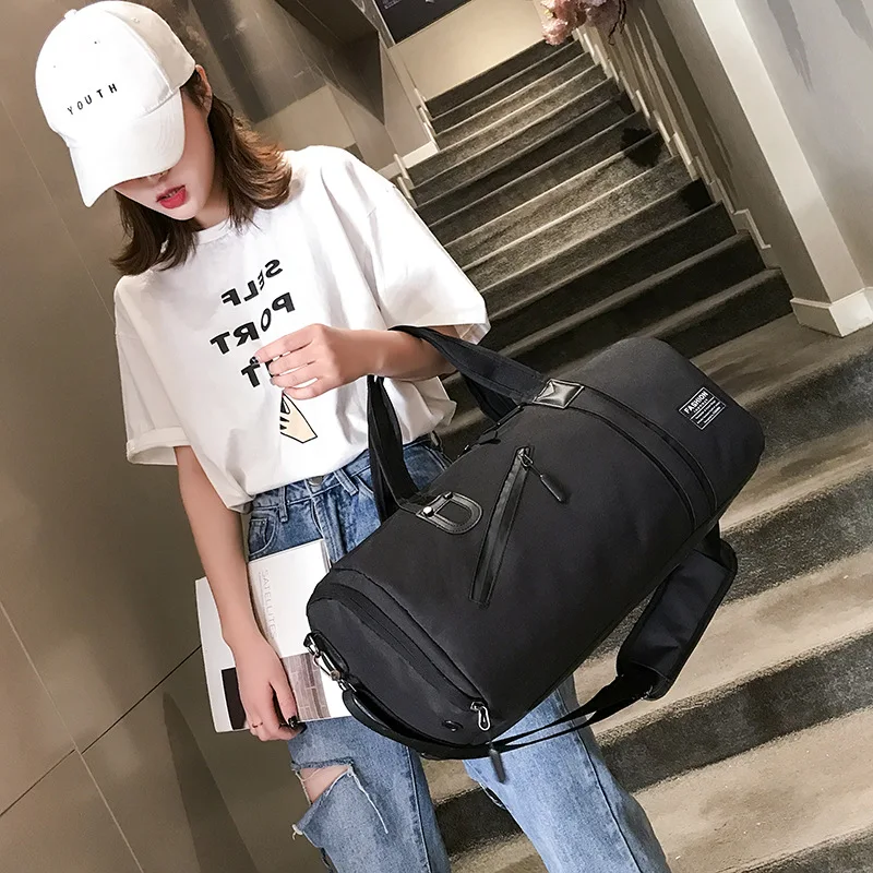 Men Women Gym Bags For Training Bag Fitness Travel Outdoor Sports Swim Dry Wet Tennis Gymtas Yoga Shoes Bag Sac De Sport X486A