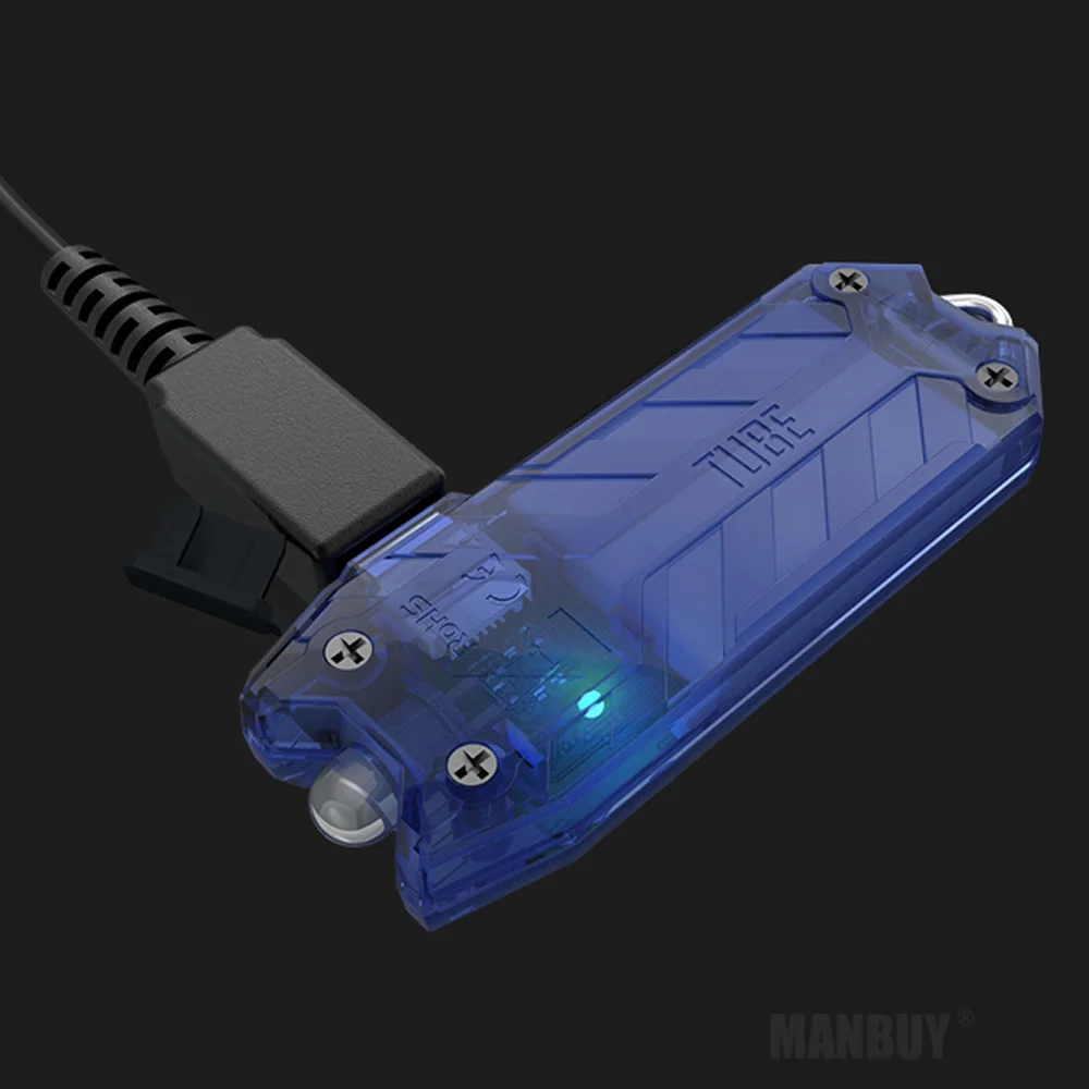 NITECORE портативный светильник микро USB Перезаряжаемый Карманный фонарик для