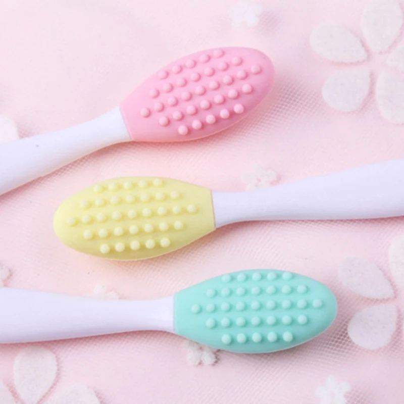 

1pc 4 Color Soft Silicone Facial Cleansing Brushes Exfoliating Pore Cleaner Skin Care Tool Massager Beauty Nose Brush TSLM1
