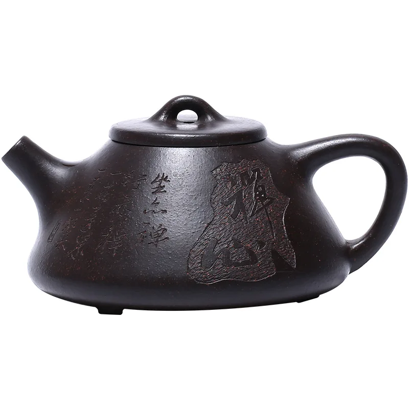 

Yixing Zhicha teapot Zisha teapot shipao Heijin steel raw teapot online shop