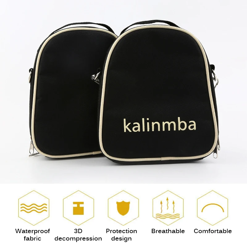 17/10 Универсальная коробка для хранения Kalimba переносная сумка на плечо из ткани