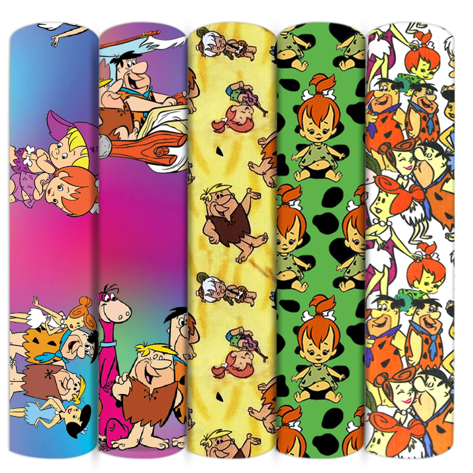 Мультяшная полиэфирная хлопковая ткань для пэчворка ткани швейная кукла