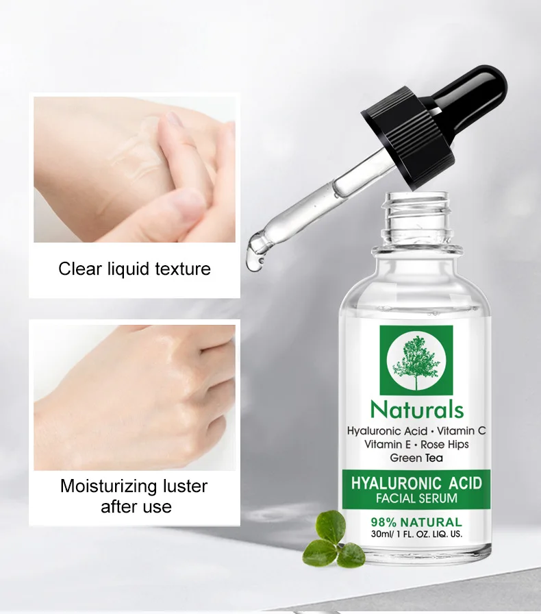 

30ML Whitening Serum Hyaluronic Acid Face Cream Organic Anti-Aging Vitamin E-Serum For Face Eye Treatment