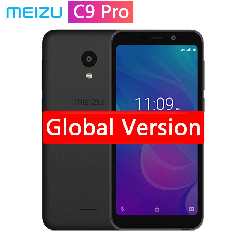 Meizu C9 Pro M9C смартфон с четырёхъядерным процессором ОЗУ 3 ГБ ПЗУ 32 5 45 дюйма 13 МП 3000