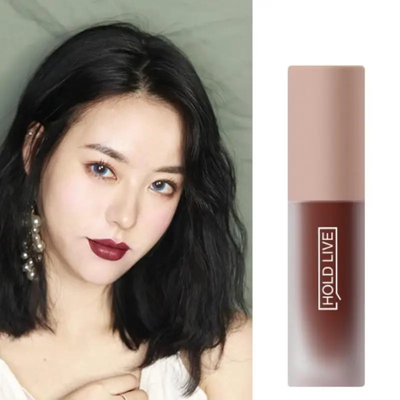 Liquid Matte Lip Gloss Long Lasting Waterproof Moisture Moisturizing Crystal Lip Gloss Silky Nonstick cup Lip Makeup Cosmetic