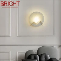 bright copper indoor%c2%a0sconce%c2%a0wall%c2%a0lamp bedroom modern luxury design marble led light balcony for home
