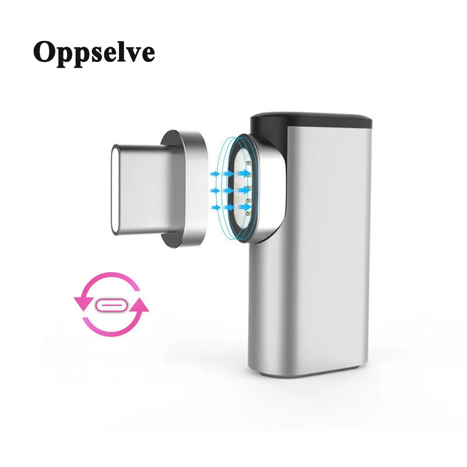

USB Type C Cable To Type-C Magnetic Adapter For Macbook Samsung S10 S9 S8 + OnePlus 5 5T 6 Fast Charging Magnet USB-C Connector