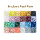 Набор жемчужных тарелок 2,6 мм, 24 цвета, 13200 шт.