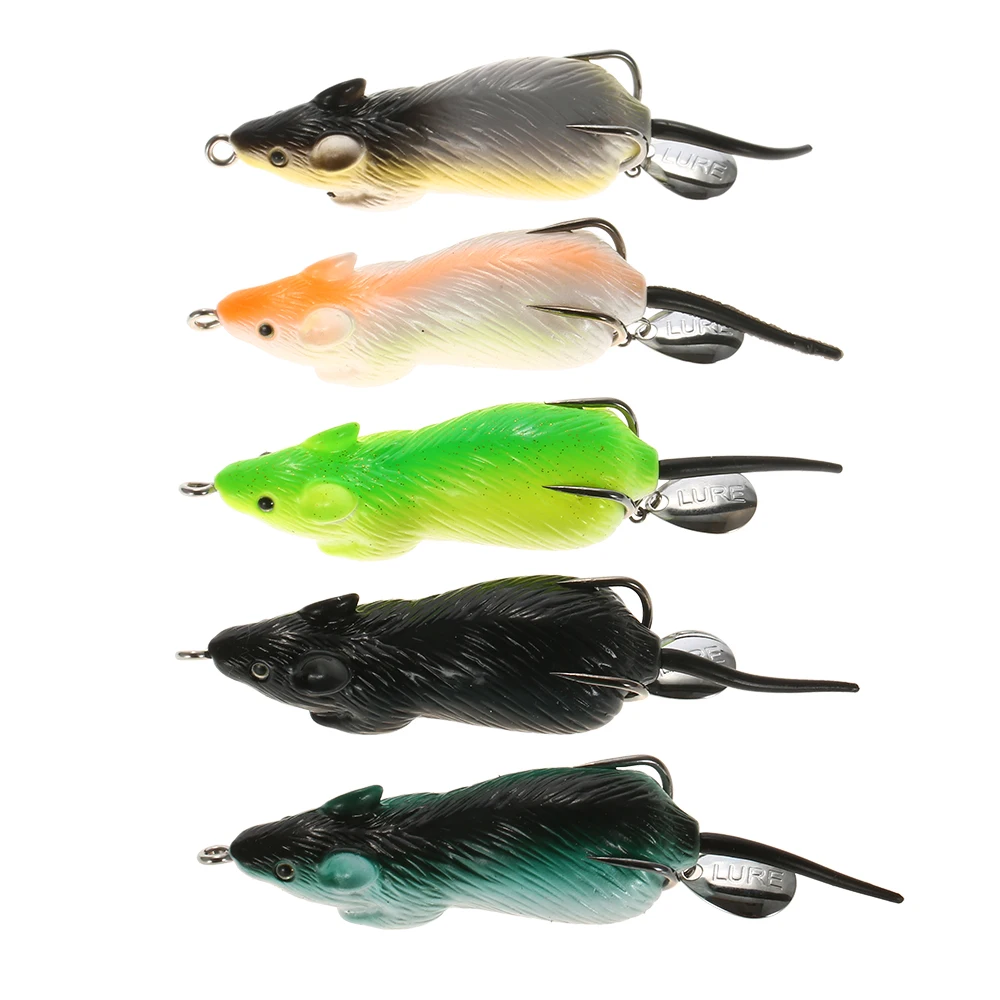 5 шт. приманка для ловли мышей набор верхней воды рыболовных снастей