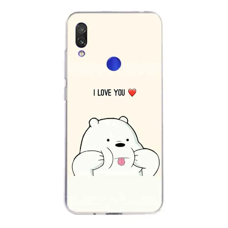 Три маленьких медведей силиконовый чехол для Xiaomi Redmi Note 8 7 6 Pro 5 4 4X 5A Plus Xiomi 9T 9SE Lite A1