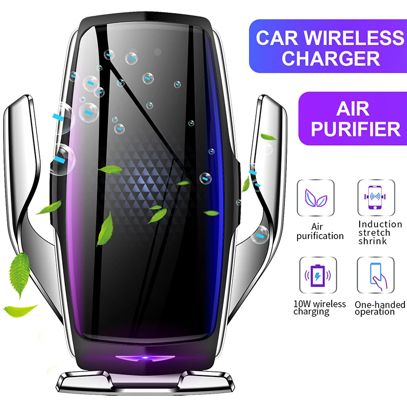 Новый 10 Вт автомобильное беспроводное зарядное устройство держатель телефона