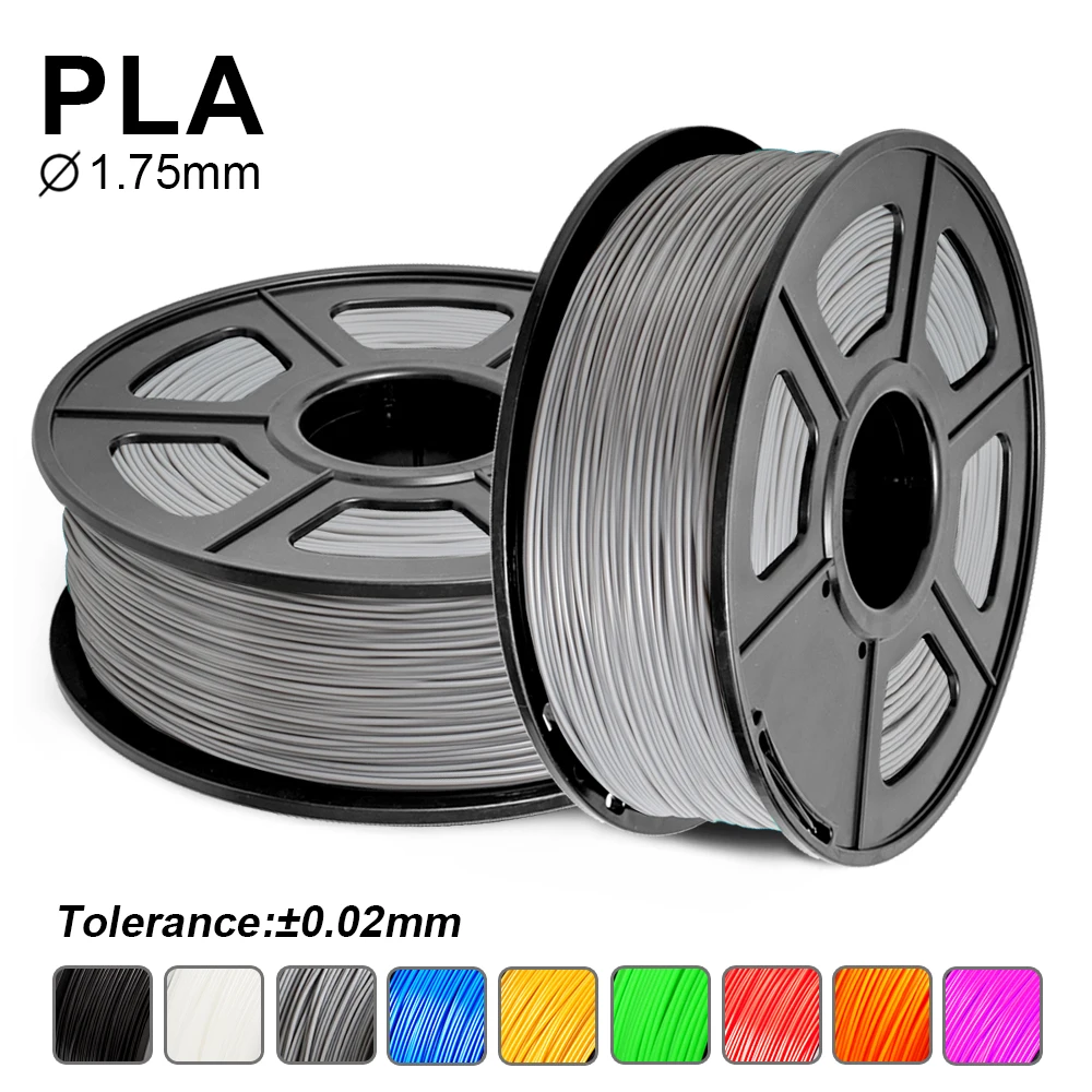 

SUNLU PLA/PLAplus Filament For 3D Printer 1.75MM Filament 1KG With Spool 3D Printing Pen Filament Refills
