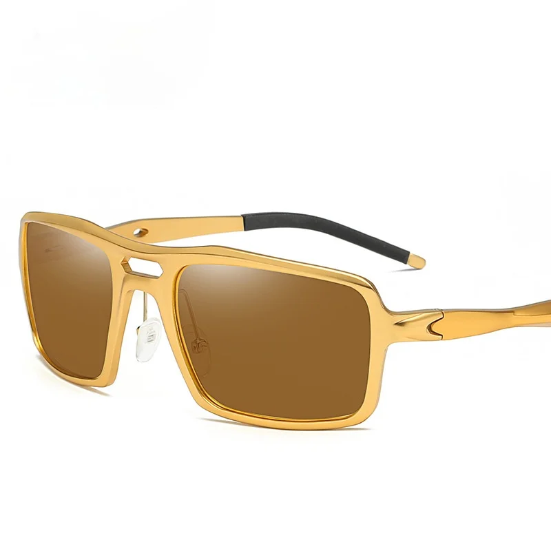 

Men's All-Auminum-Magnesium Polarized Sunglasses For Men Cool Sports Eyeglasses Driver Driving Cycling Glasses 2831