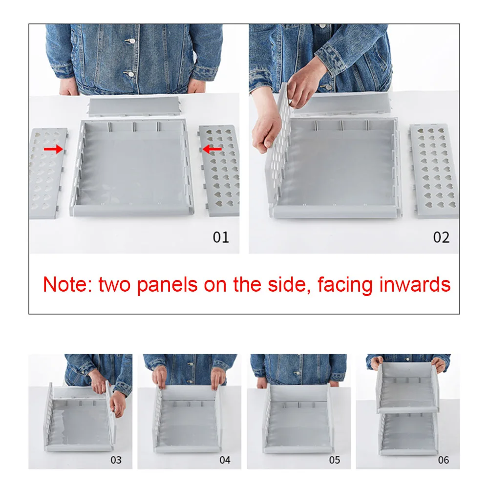 Съемный органайзер для одежды шкаф перегородка доска ящик корзина хранения