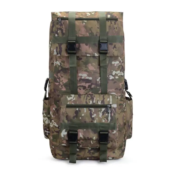 CP Camo 110л большой емкости военный тактический рюкзак для наружного использования Оксфорд водонепроницаемый камуфляжный рюкзак для альпинизма походная дорожная сумка - Цвет: CP Camo