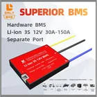 Daly BMS Hardware литиевая батарея BMS Separete Port с балансом 3S 12V 30A 40A 50A 60A 80A 100A 120A 150A для солнечной батареи