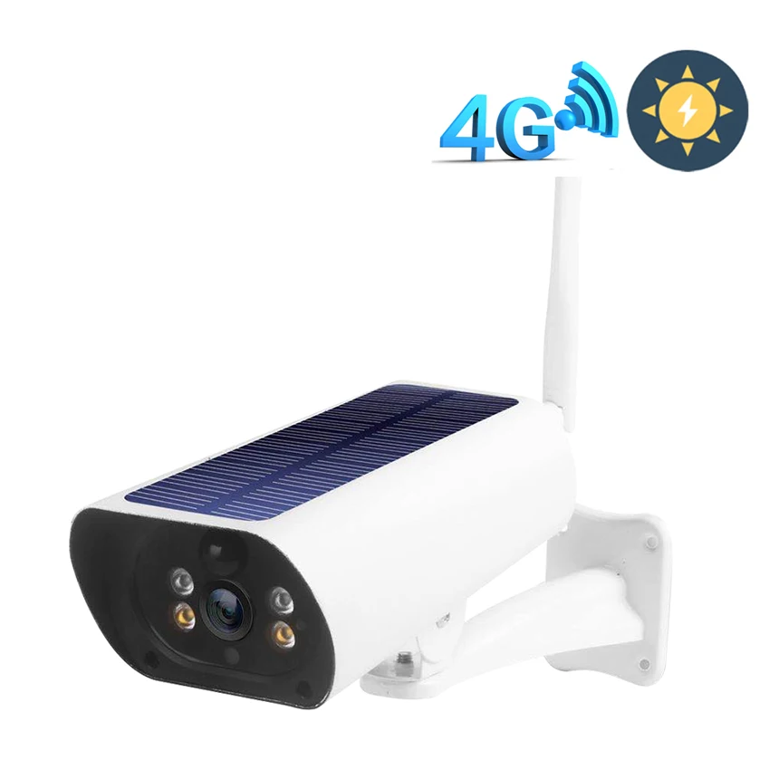 4G LTE FDD GSM солнечная батарея беспроводная камера 1080P Водонепроницаемая наружная Wifi