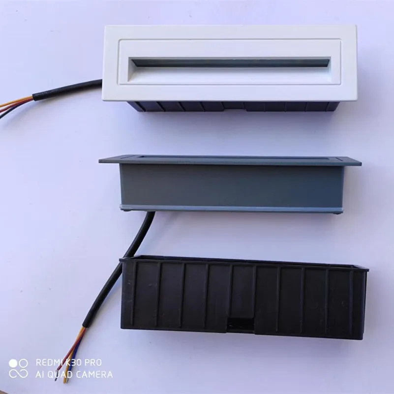 Крытый Открытый 10 Вт COB утопленный светодиодный светильник для лестницы AC85 265V DC12V