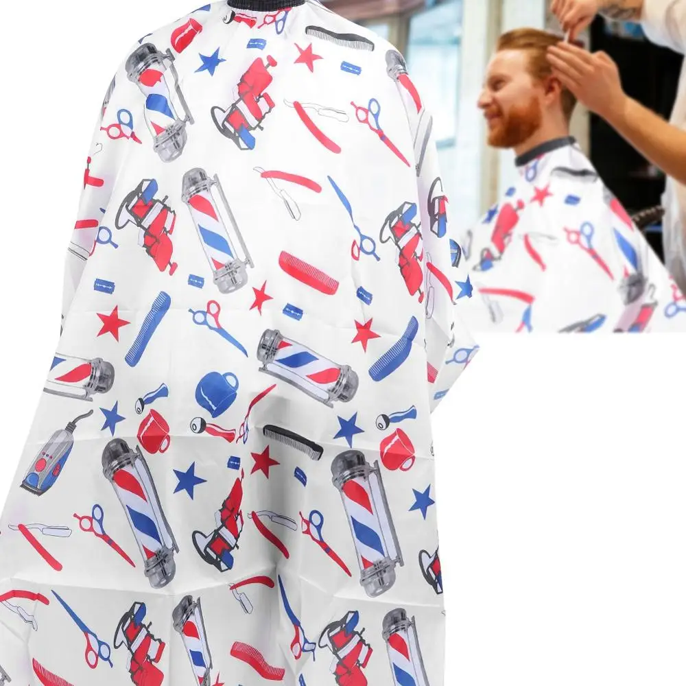 Режущий фартук для окраски волос Ткань парикмахерские стилистов салонные