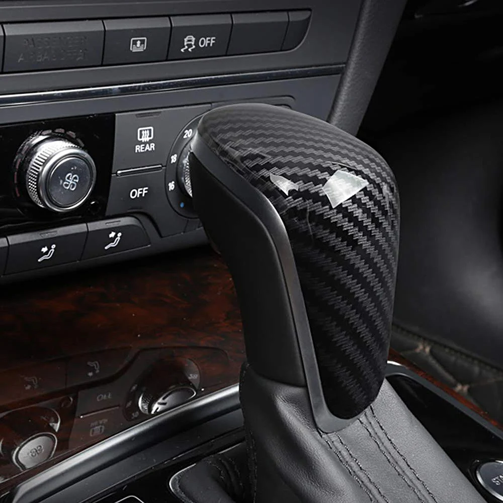 Автомобильная консоль переключения передач из углеродного волокна чехол для